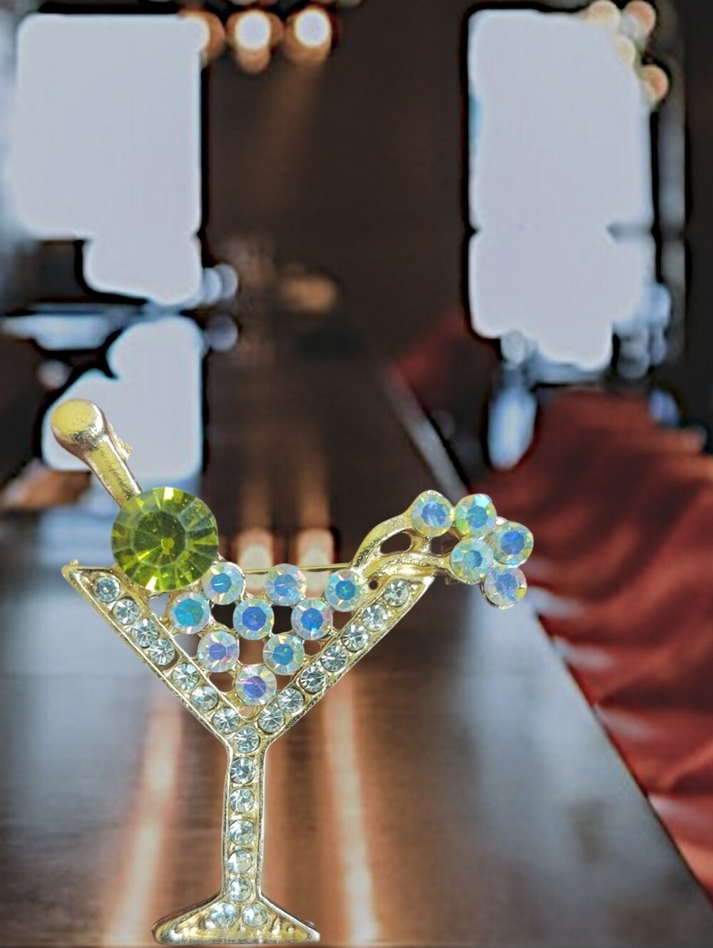 Martini Brooch